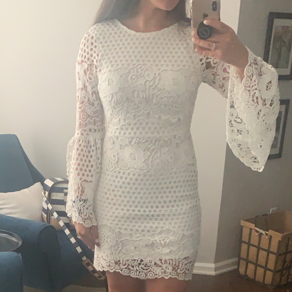 White Lace Dress
